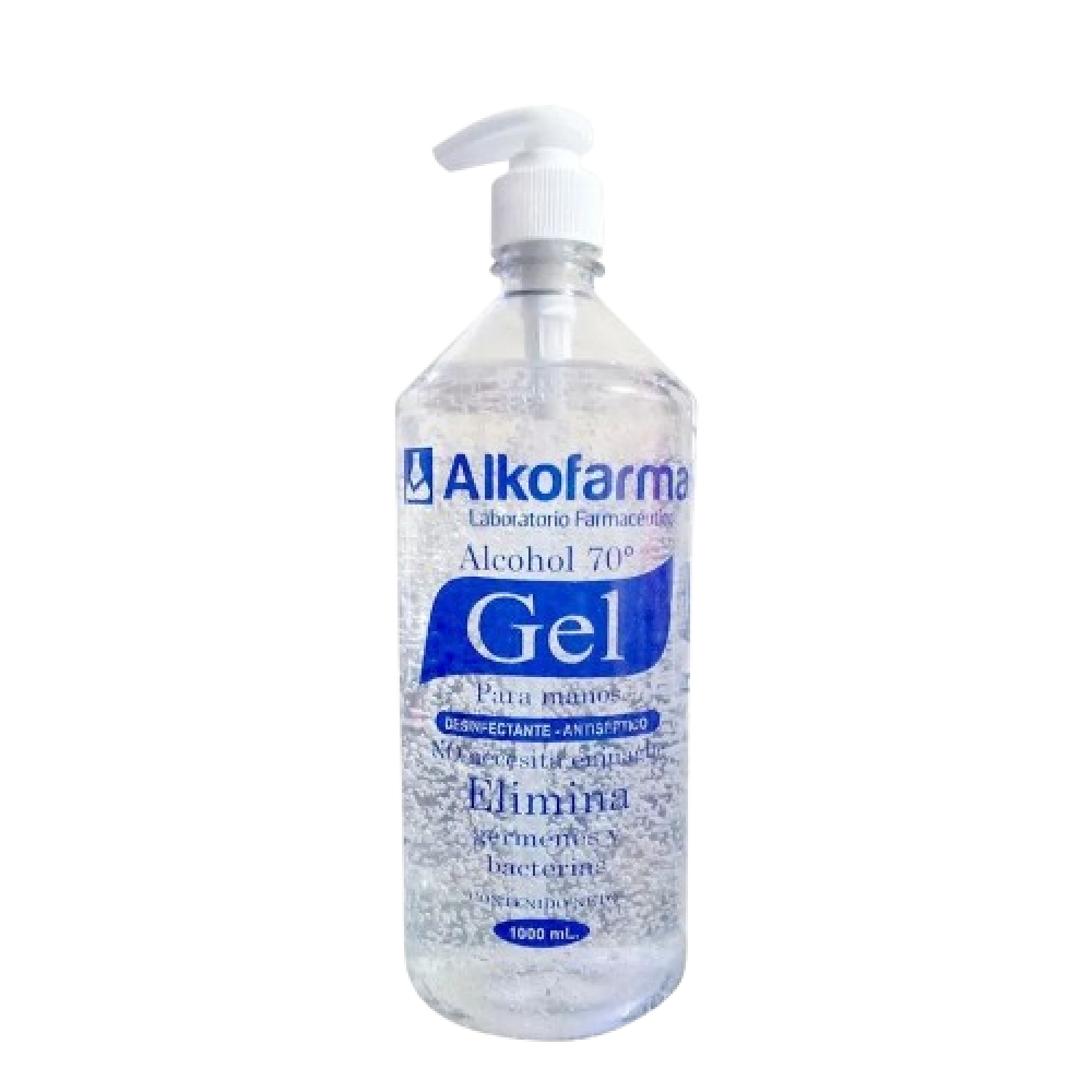 ALCOHOL EN GEL X 1 LT ALKOFARMA