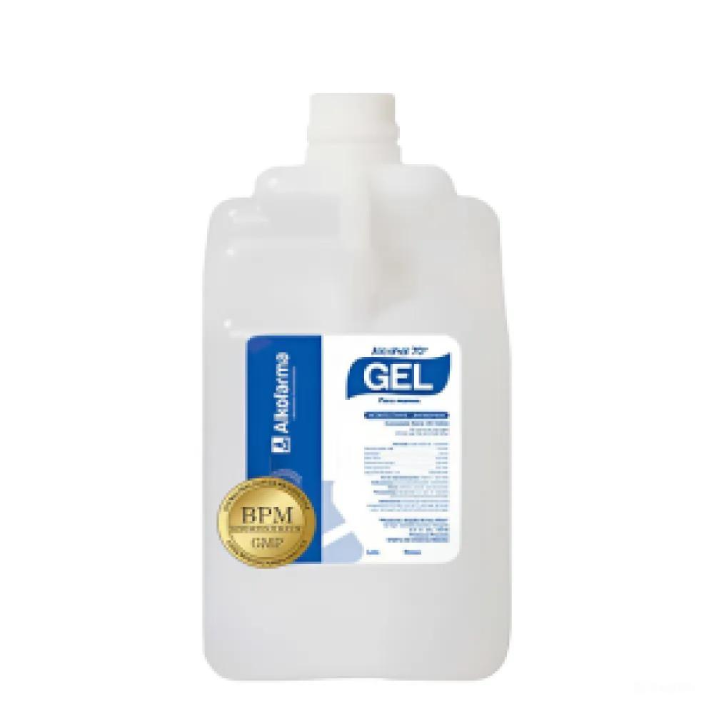 ALCOHOL EN GEL X 3.785 LTS.  ALKOFARMA